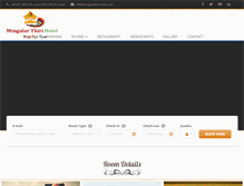 Tablet Screenshot of mingalarthiri-hotel.com